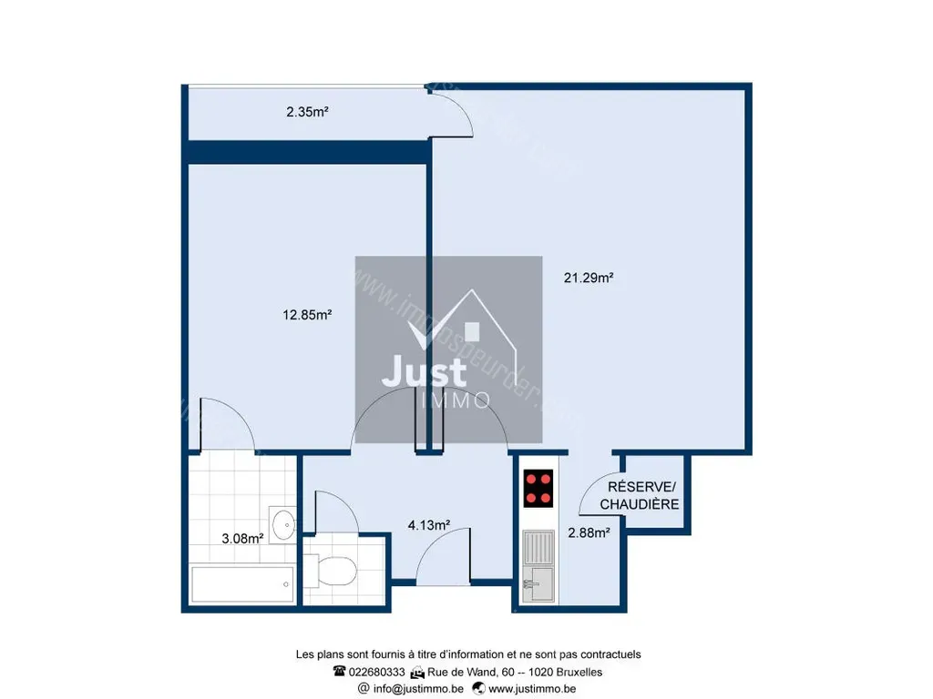 Appartement in Jette - 1127805 - 1090 Jette