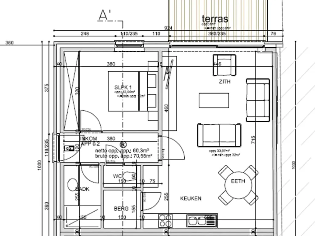 Appartement in Evergem - 7675976 - Spoorwegstraat 5, 9940 Evergem
