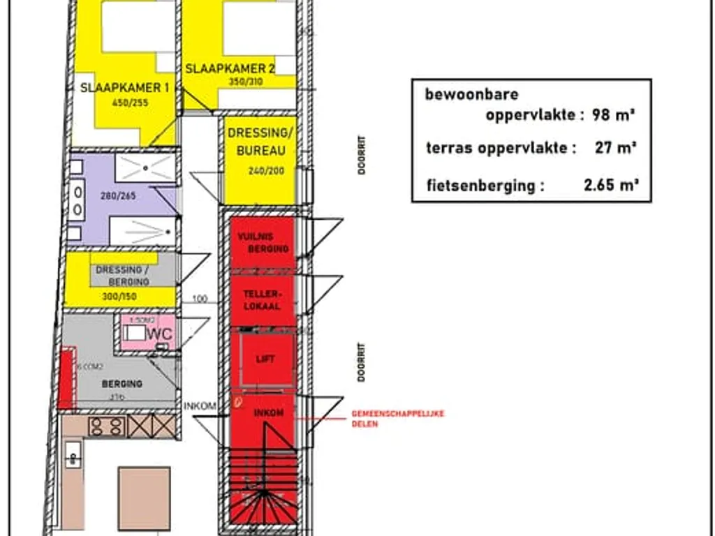 Appartement in Moorslede - 7678804 - Dadizeelsestraat 18, 8890 Moorslede