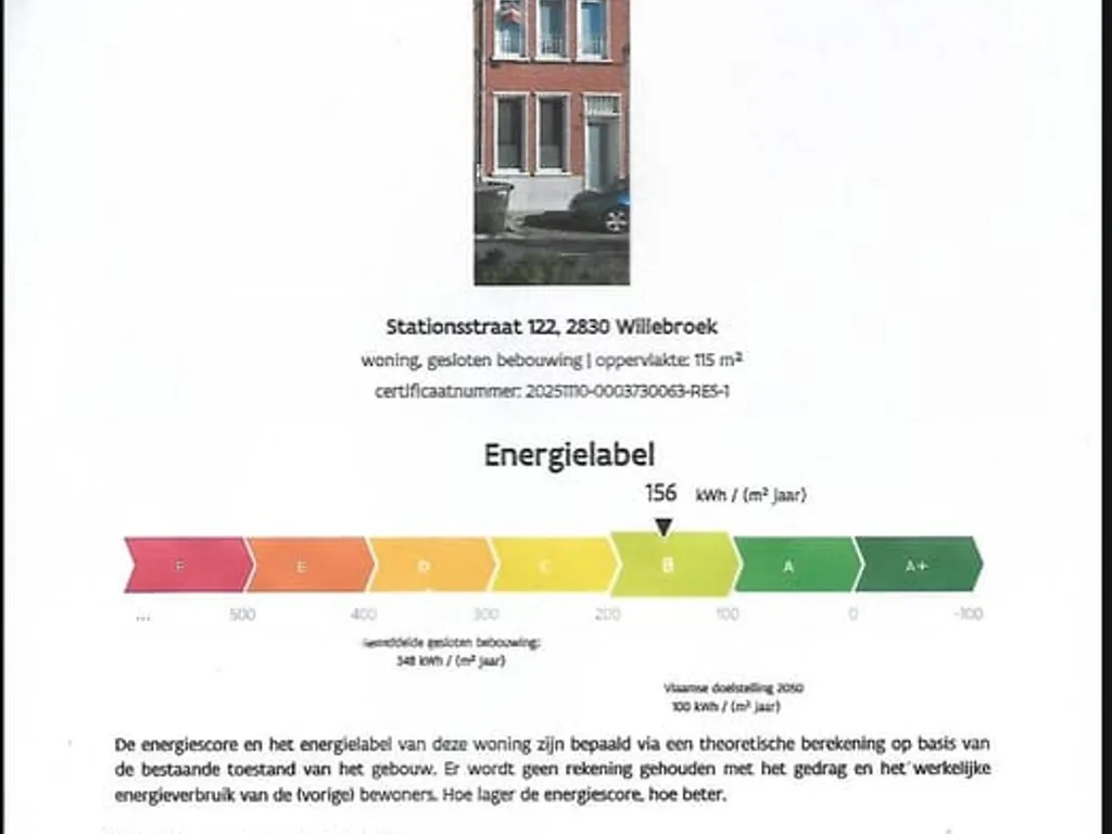 Huis in Willebroeck - 7682466 - Stationsstraat 122, 2830 Willebroeck