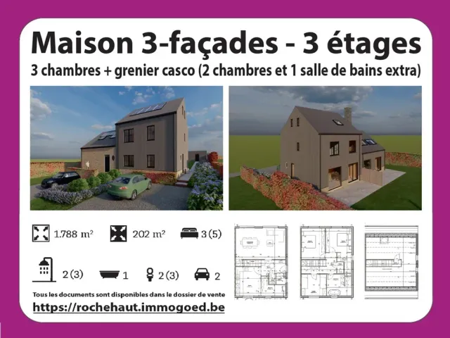 Huis in Rochehaut - Voie de Remifontaine 9, 6830