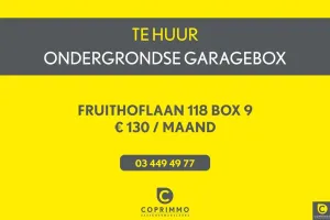 Garage Te Huur Berchem