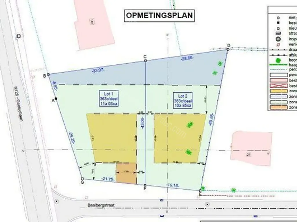 Grond in Tessenderlo - 1402184 - Baalbergstraat lot-1, 3980 Tessenderlo