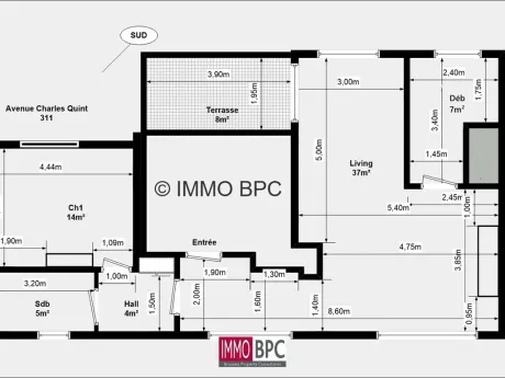 Appartement in Ganshoren - Avenue charles Quint 311, 1083 - foto 4