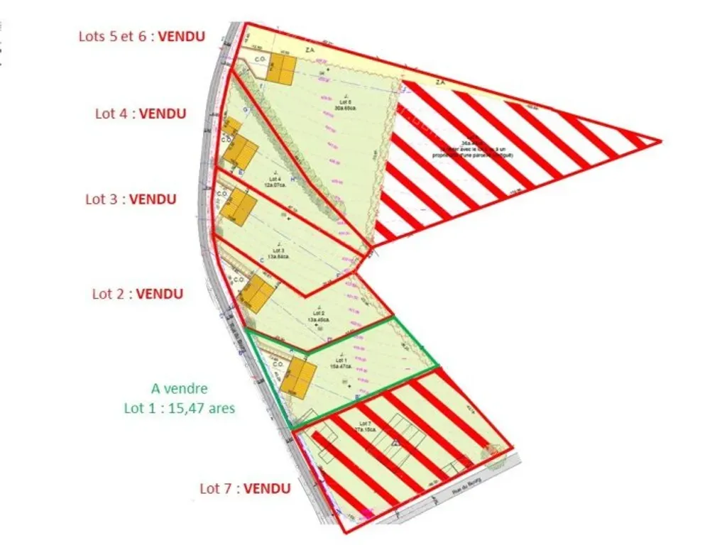 Grond in Houffalize - 1246535 - Rue du Bourg 25-lot-1, 6666 Houffalize