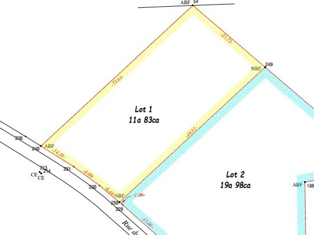 Grond in Nadrin - 7671759 - Rue du Tier 34, 6660 Nadrin