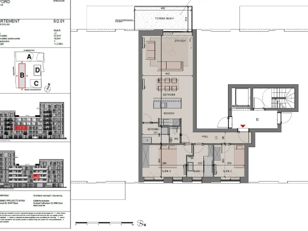 Hoofdfoto Appartement in Roeselare