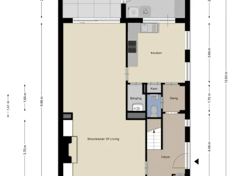 Huis in Onze-Lieve-Vrouw-Lombeek - Frans Van Cauwelaertstraat 7, 1760 - foto 2
