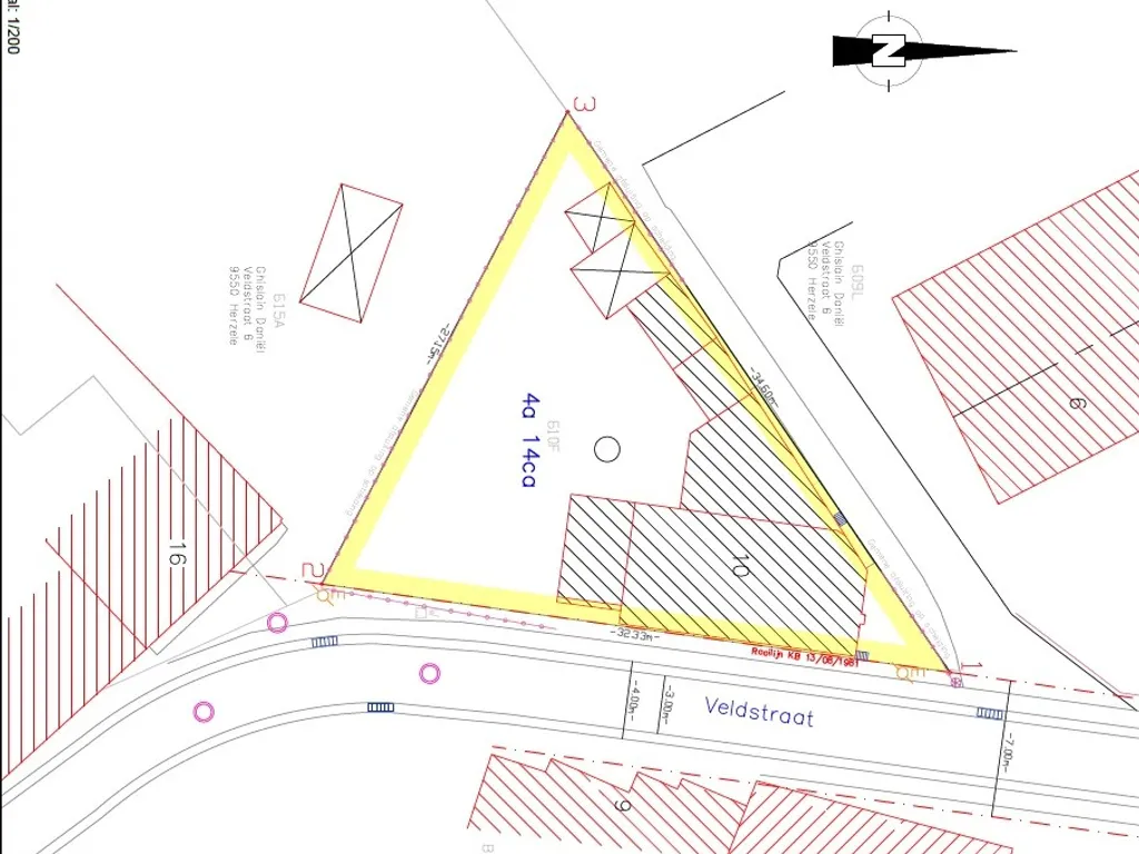 Grond in Herzele - 7680402 - Veldstraat 10, 9550 Herzele