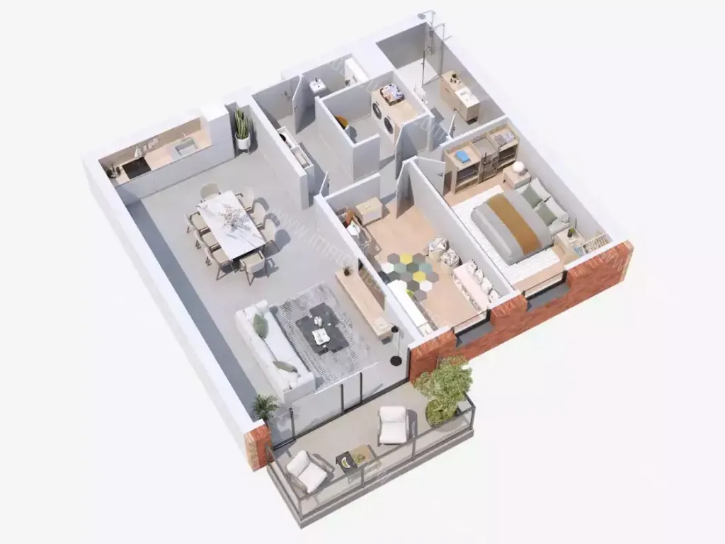 Appartement in Limbourg - 1304016 - Rue Moulin en Rhuff 44, 4830 Limbourg