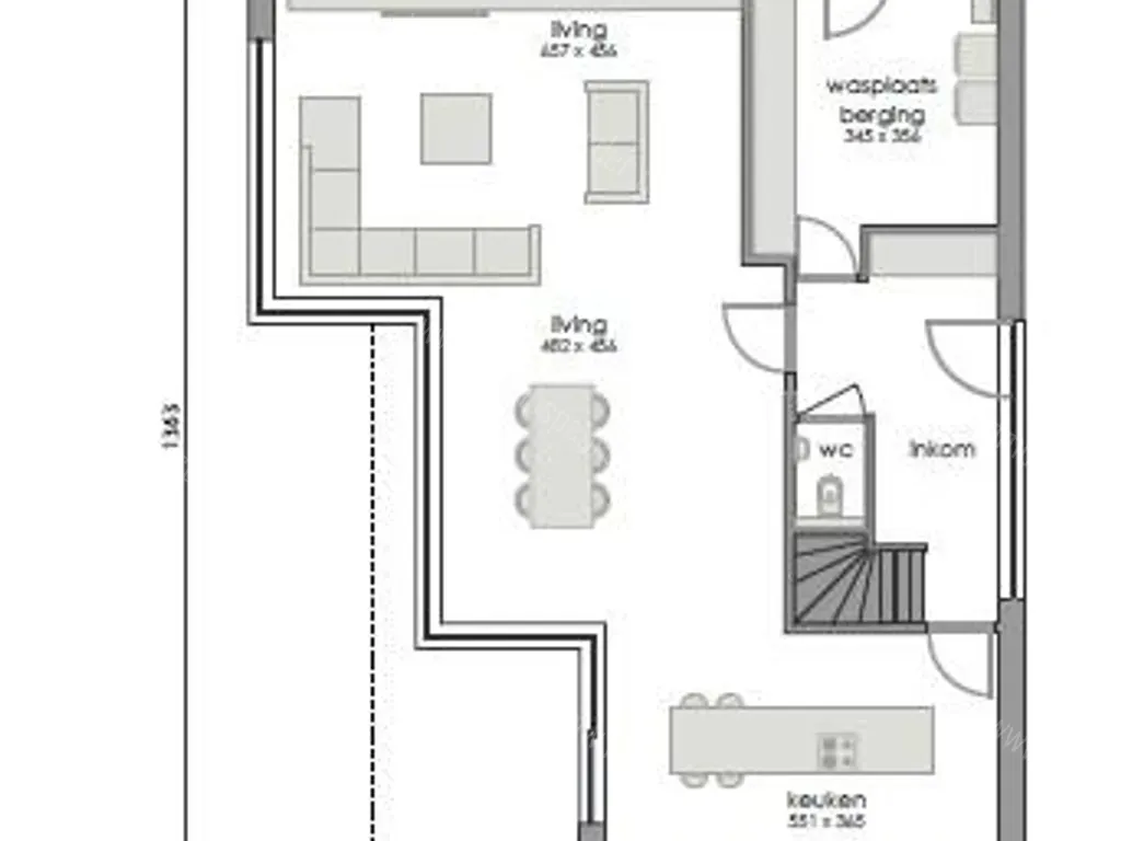 Huis in Waregem - 1333997 - Nokerseweg 63, 9840 Waregem