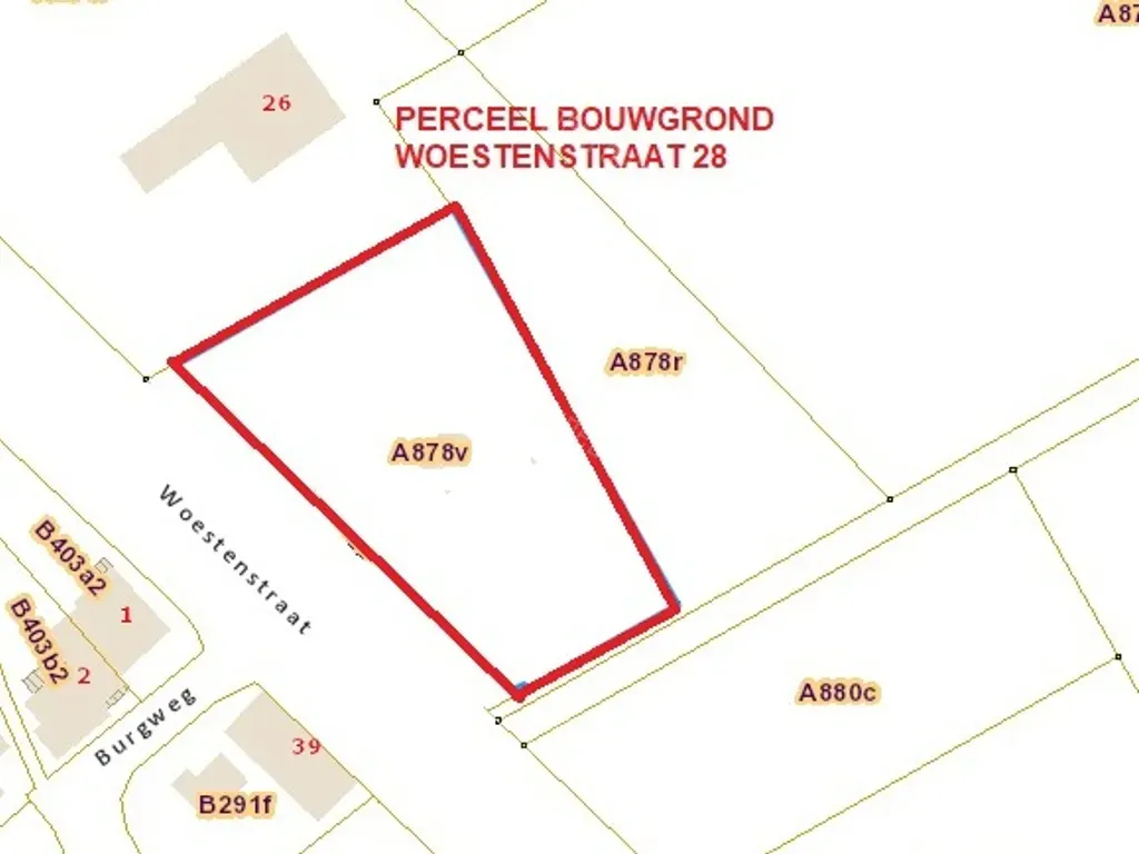 Terrain in Vleteren - 1383001 - Woestenstraat 28, 8640 Vleteren