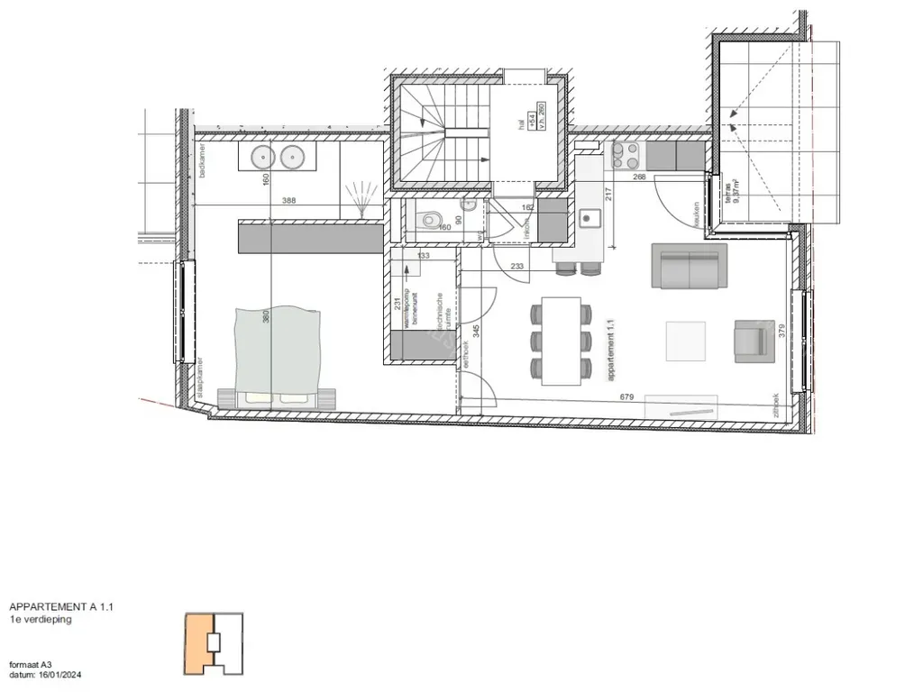 Appartement in Huldenberg - 1359533 - Gemeenteplein 15, 3040 Huldenberg