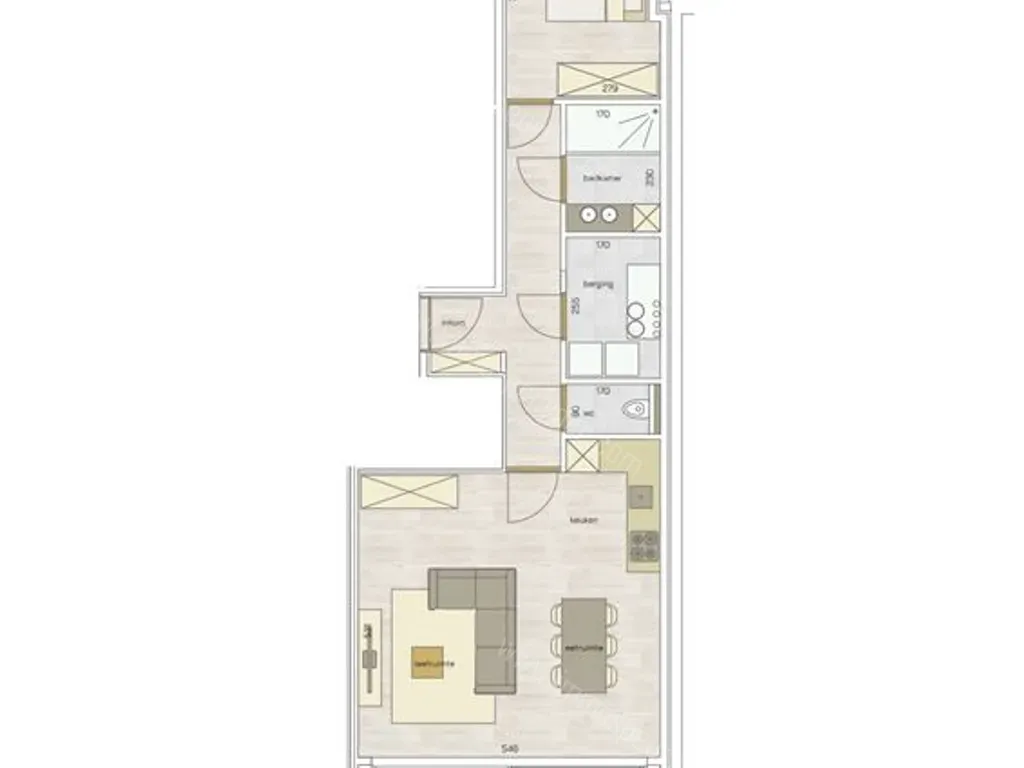 Appartement in Middelkerke - 1334009 - Antoine van Cailliestraat 4, 8430 MIDDELKERKE
