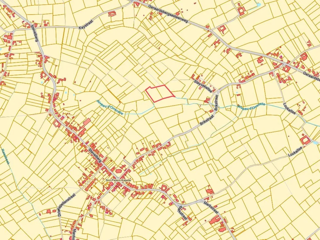 Grond in Herne - 7672491 - Ruiffeleindestraat 13, 1540 Herne