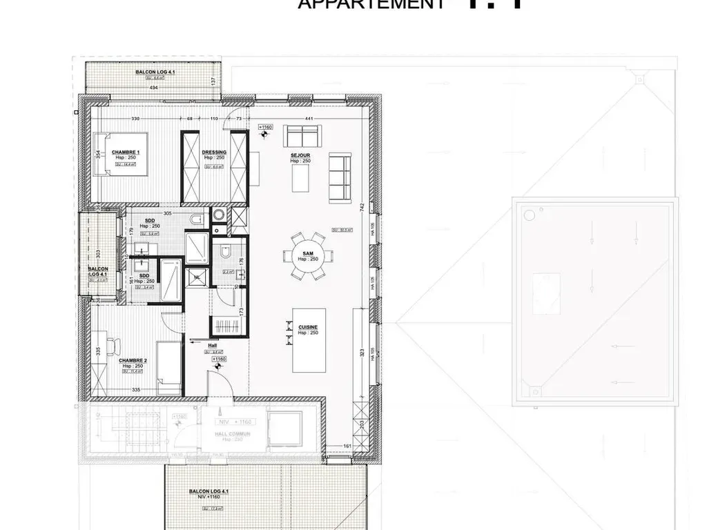 Appartement in Ciney - 1406844 - Courte & Rue des Stations 4-1, 5590 Ciney