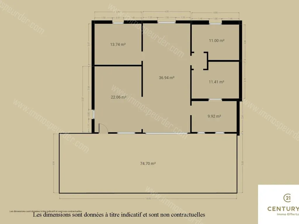 Appartement in Cheratte - 1325937 - Rue Sartay 43, 4602 Cheratte
