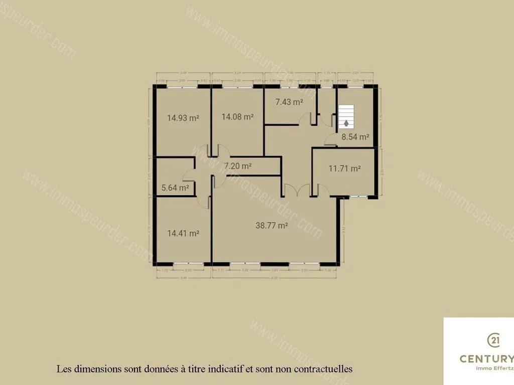 Appartement in Vottem - 1365886 - Rue de Liège 94-1, 4041 Vottem