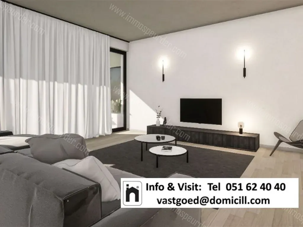Appartement in Kortemark - 1362976 - xxxINW-Domicill-Hoogledestraat 35-35, 8610 KORTEMARK