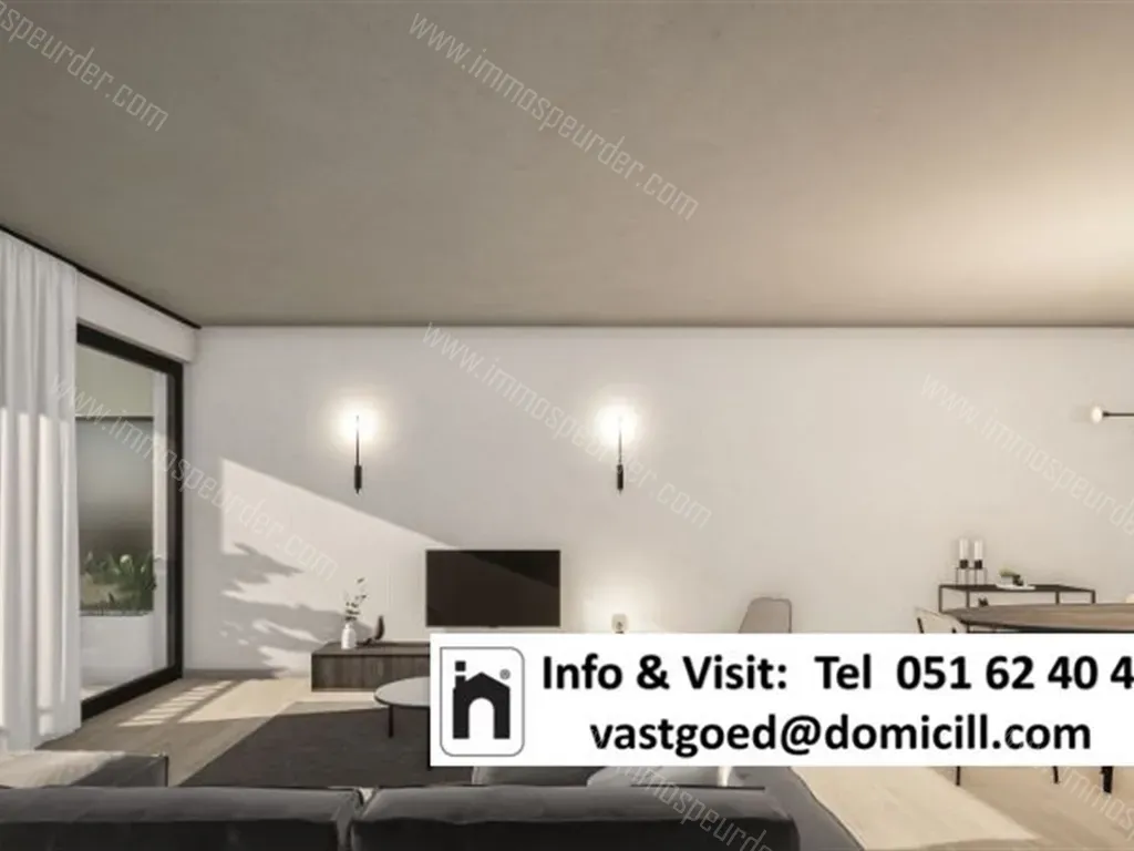 Appartement in Kortemark - 1362976 - xxxINW-Domicill-Hoogledestraat 35-35, 8610 KORTEMARK