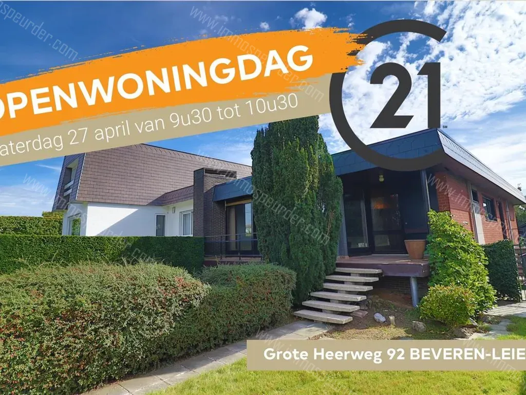 Huis in Beveren-leie - 1382590 - Grote Heerweg 92, 8791 BEVEREN-LEIE