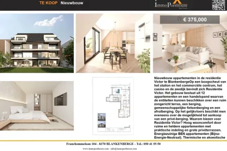 Appartement Te Koop Blankenberge